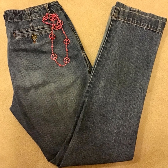 👖Ladies Jeans LRL Straight Leg Size 2 - Picture 3 of 3